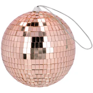 Boland Discokugel Durchmesser 15 cm Roségold