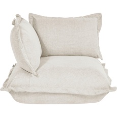 Bild HOME Sofa-Eckelement »Cushion«, im lässigen Kissenlook, mit softer Kaltschaumpolsterung weiß