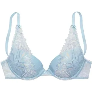 LASCANA Push-up-BH Damen hellblau Gr.70C