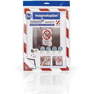 Magnetoplan Zubehör Präsentieren, magnetofix Magnetrahmen Safety