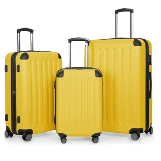 HAUPTSTADTKOFFER Spree Koffer-Set 3-tlg. gelb
