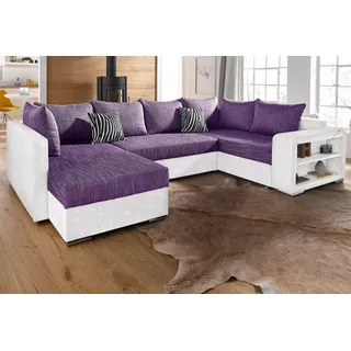 Collection AB Wohnlandschaft mit Bettfunktion, Flachgewebe