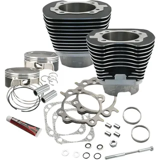 S+s Cycle Harley Davidson 910-0221 Zylinder - Silver - One Size