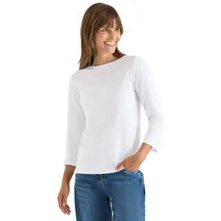Cecil 3/4-Arm-Shirt mit U-Boot-Ausschnitt,