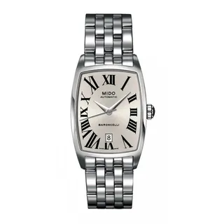 MIDO Damenuhr-Automatik Baroncelli Tonneau M0031071103300