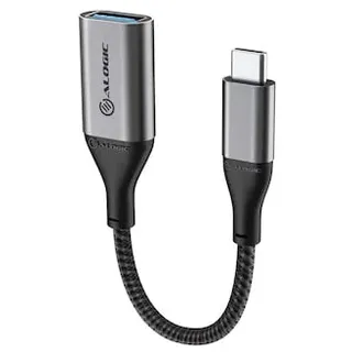 Alogic USB-C auf USB-A Adapter 0,15 m Grau