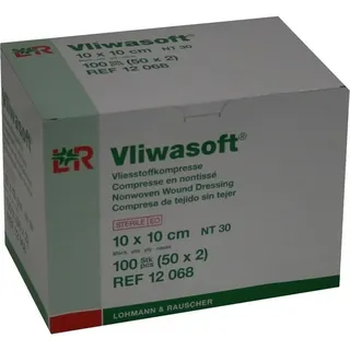 Lohmann & Rauscher Vliesstoffkompresse 10 x 10 cm