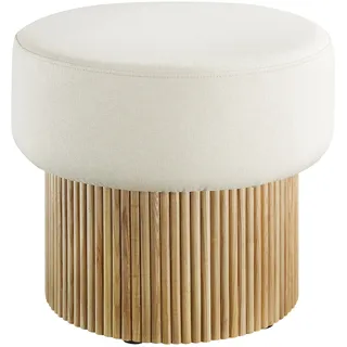 SalesFever »Ilovik Hocker mit abnehmbarer Sitzfläche – kompakter Design-Hocker« 1 Stk. tlg. Praktischer Pouf mit Stauraum, ideal fürs Wohnzimmer,