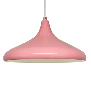 Pendelleuchte Durchmesser 35 cm E27 Metall Rosa Moderne Lampe - Rosa