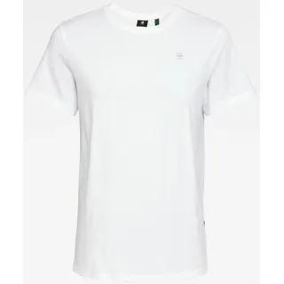 G-Star Base-s Ribbed Kurzarm-T-Shirt White XL
