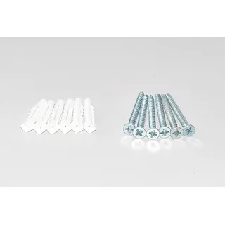 Biedrax Verankerungsmaterial für Wandregal Grundregal - Höhe 50 cm