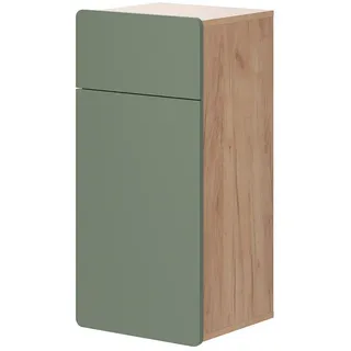 Vicco Midischrank Izan 36,6 x 76,6 cm Grün/Braun