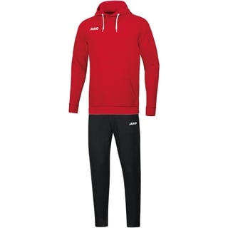 Jako Base mit Kapuzensweat Rot, M