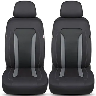 BREMER SITZBEZÜGE Schonbezüge Sitzbezüge für Nissan Qashqai BJ 2006-13 in Schwarz/Grau TF2