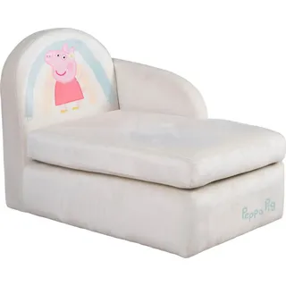 roba Kindersofa Peppa Pig 75 x 54 x 47 cm Polyester grau