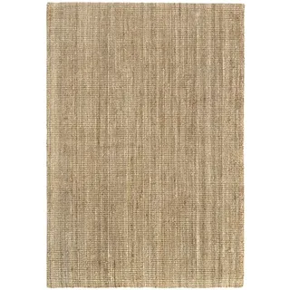 Hamid - Teppich aus Jute Kerala, 100% Jutefaser, handgewebt, Teppich für Wohnzimmer, Esszimmer, Schlafzimmer, Flur, Naturfarbe (300 x 250 cm)