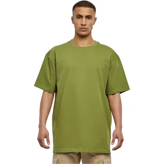 Urban Classics Herren Heavy Oversized Tee – Weites T-Shirt im Oversize Fit aus Baumwolle, schweres Jersey Shirt für Streetwear, Freizeit & entspannte Outfits,Newolive,XL