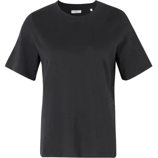 Marc O'Polo Denim Damen, T-Shirt aus Bio-Baumwolle mit Rundhalsausschnitt, schwarz, (Black), (B41238551261)