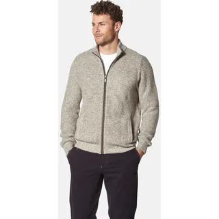 Strickjacke BABISTA "Strickjacke FILERAZZI", Herren, Gr. M, beige (beige melange), Obermaterial: 50% Wolle mw. 50% Polyamid ECONYL PA ECONYL., Strickjacken Strickjacke