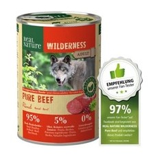REAL NATURE WILDERNESS Adult Pure Beef 12x400 g