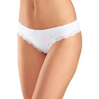 LASCANA Brasilslip Damen weiß Gr.32/34