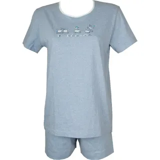 Pyjamas Frau Damen kurze Hosen Baumwolle RAGNO Artikel N75004, Taglia 44, Cotone 100%