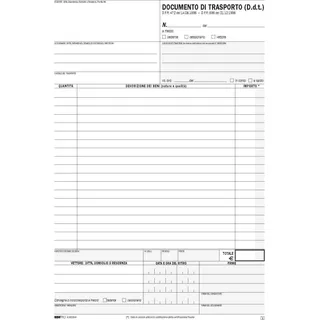 EDIPRO - E9029/4 - Transportdokument 4 Kopien Snap f.to 29,7 x 21 p