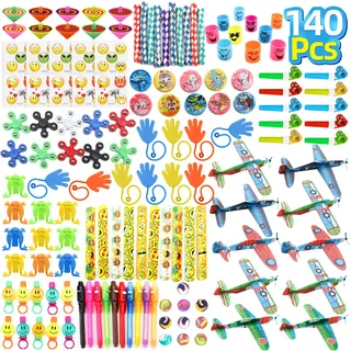 Mitgebsel Kindergeburtstag Gastgeschenke Set 140 Teile für Kinder Mitbringsel, Party Spielzeuge Fidget Toy Pinata