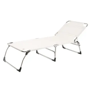 JAN KURTZ Fiam Amigo Big Dreibeinliege 207 x 75 x 40 cm weiß klappbar