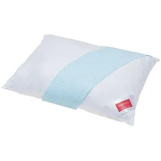 Hefel Kopfkissen »Cool« Füllung: 100% Polyester-Softbausch Faserbällchen. 1 Stk. tlg., weiß