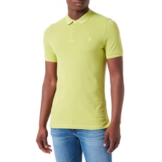 Marc O'Polo Men's 322249653190 Poloshirt, Short Sleeve, Rib Collar (431) acid green) XXL