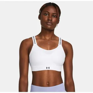 Under Armour Damen UA Infinity High Bra, atmungsaktiver Sport BH für hohe Belastungen beim Laufen, unterstützendes Sport Bustier mit Schaumstoffpolstern