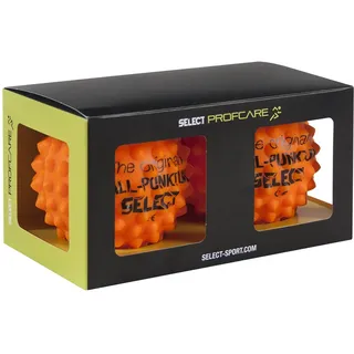 Select Sport Ball Punktur Massageball Orange 2er-Set Umfang 28 cm