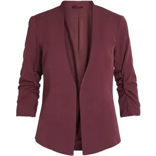 Vila Damen Viher New 3/4 Blazer/Su-noos Blazer, Winetasting, XS EU