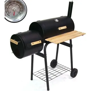 BBQ Holzkohlegrill Barbecue 56510 Smoker Grill Grillwagen Standgrill Räucherofen