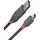 Typ A an Mini-B Kabel Anthra Line Anthrazit