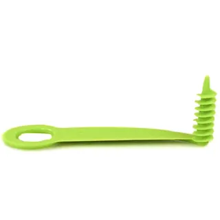 TUPPERWARE Küchenhelfer Drehwurm grün Deko Schneider Spiralschneider - Grün