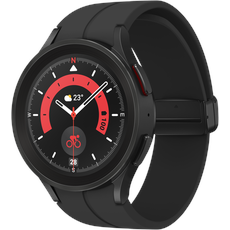 Bild Galaxy Watch5 Pro black titanium 45 mm BT D-Buckle Sport Band black M/L