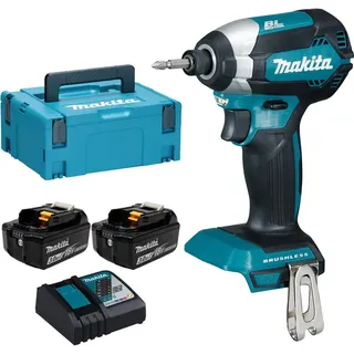 Makita DTD153RFJ Akku-Schlagschrauber inkl. MAKPAC + 2 Akkus 3.0Ah