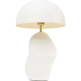 KARE Design Tischleuchte Nube 48cm Weiß Designer Lampe Stahl E14 Modern