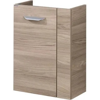 Fackelmann Waschbeckenunterschrank SBC 44 x 60 x 24,3 cm Braun