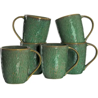 LEONARDO Kaffeetasse 0,43 l Grün 6 St.
