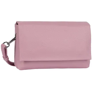 Abendtasche GABOR "Salara", Damen, Gr. B/H/T: 23cm x 14cm x 4,5cm, pink, Polyurethan, clean, gepflegt, geprägtes Muster, unifarben, Taschen Abendtasche, schlicht und funktional, mit 2 Kammern je nach Anlass variabel tragbar