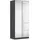 Drehtürenschrank Reflect 91 x 210 x 54