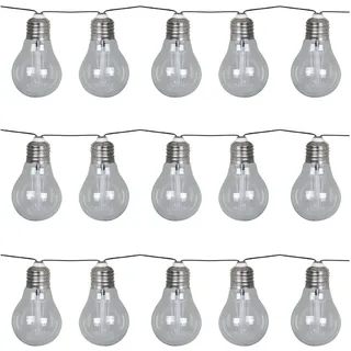 Luxform LED Lichterkette 2 m Transparent Weiß
