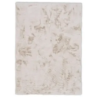 Schöner Wohnen SCHÖNER WOHNEN-Kollektion Fellteppich Tender 120 x 180 cm Polyester Beige Creme