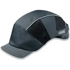 Uvex Safety, Kopfschutz, Anstoßkappe uvex u-cap 9794301 grau, schwarz