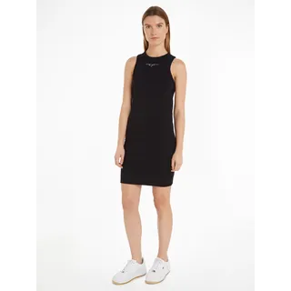 Tommy Jeans Jerseykleid »TJW LALA + TANK BODYCON DRESS«, mit Tommy Jeans Logo Schriftzug, schwarz