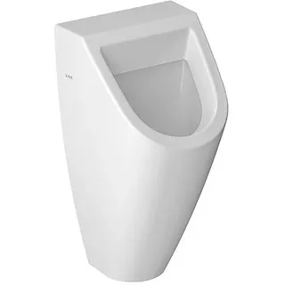 Urinal VitrA S20 Basic, weiß, Zulauf von hinten, Abgang waagrecht, 310 x 625 x 300 mm - 5462B003D0309