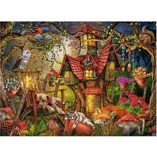 Ravensburger 12951 - Das Waldhaus, Kinderpuzzle, 200 XXL-Teile